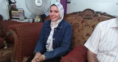 شاهد كيف احتفلت  أسرة ريهام محمود سادس الشعبة الأدبية بالثانوية العامة بدمياط