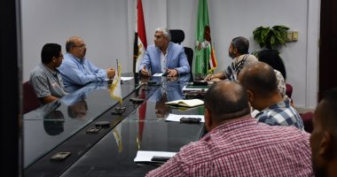 "مياه المنيا" تستعرض تنفيذ مشروعات المبادرة الرئاسية "حياة كريمة"
