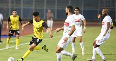 التعادل السلبي يحسم الشوط الأول بين الزمالك ووادي دجلة.. صور