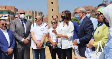 الكيانات المصرية بالخارج تزور مشروع حياة كريمة بالقليوبية: جايين حبا فى مصر ورئيسها