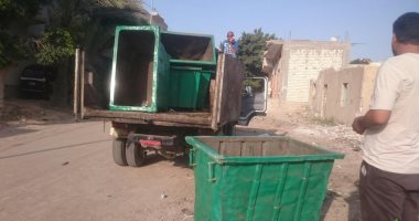 محافظة الإسكندرية تدعم منظومة النظافة بـ20 صندوق قمامة فى حى العجمى