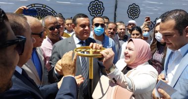 محافظ البحيرة يفتتح خط الكنايس بمحطة مياه كفر الدوار بتكلفة 350 مليون جنيه.. صور