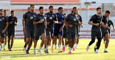 الزمالك يخوض أول مران فى معسكر الإعداد ببرج العرب