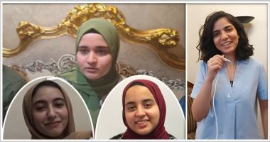 البنات فى صدارة الأوائل.. رحمة عبد الوهاب تكرر إنجاز والدها وتحصد المركز الثالث على الثانوية العامة.. عهد مصطفى: وفاة والدى حفزتنى على إسعاد أسرتى.. الطالبة خديجة: لم أنم منذ أمس وفوجئت باسمى أثناء المؤتمر
