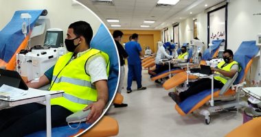"العلاج جواك".. اتحاد شباب الجمهورية الجديدة يطلقون حملة للتبرع بالبلازما.. ويؤكدون: هدفنا التوعية بأهمية المشروع القومى.. ويوجهون رسالة للشباب: "انزل واتبرع".. والصحة تطلق فرق للتشجيع على التبرع.. فيديو وصور