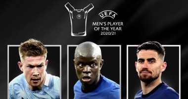 كانتى ودى بروين و جورجينيو يتنافسون على جائزة أفضل لاعب فى أوروبا
