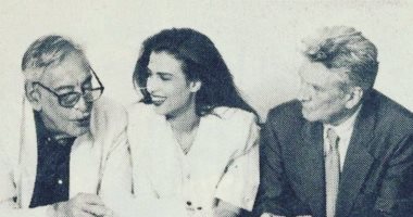سيمون تستعيد ذكرياتها مع الراحلين جميل راتب وكلود سيرنييه بصورة "أبيض وأسود"
