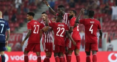 أولمبياكوس فى غياب كوكا يتخطى براتيسلافا بثلاثية بـ الدوري الأوروبي 