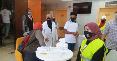 حملة شباب اتحاد الجمهورية الجديدة لتبرع بالبلازما بالمركز الإقليمى بالمنيا.. لايف