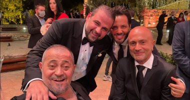 جورج وسوف يحتفل بزفاف ابنه جونيور.. فيديو وصور