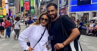 صور جديدة للعروسين نيللى كريم وزوجها فى شهر العسل بنيويورك
