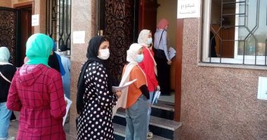 توافد طلابى على اختبارات القدرات بكلية الإعلام جامعة المنوفية