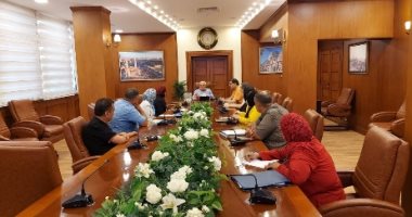 الغضبان يبحث آليات تنفيذ مقترح ربط بورسعيد بطريق شادر عزام عبر محور 30 يونيو