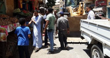 حملة لإزالة 360 حالة إشغال وتحرير 13 محضرا بأسوان