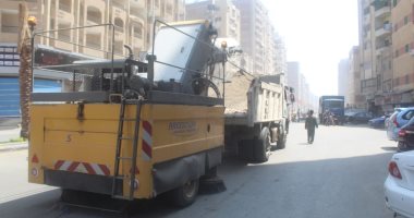 رفع 72 ألف طن مخلفات ورتش بأحياء ومراكز الجيزة.. صور