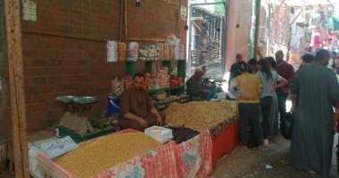 مباشر من دير الجرنوس بالمنيا وأشهر الأكلات فى صيام السيدة العذراء احتفالا بالمولد 