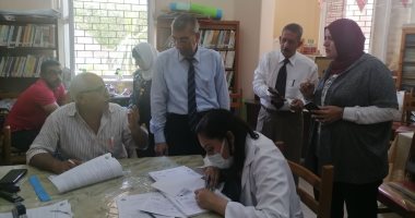 تطعيم العاملين بمديرية الجيزة التعليمية بلقاح كورونا