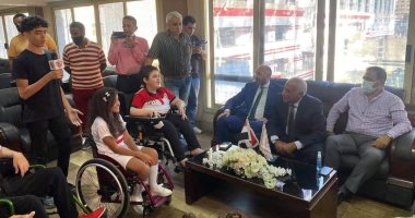 الزمالك يستقبل عددًا من ذوى الهمم لترتيب حضورهم مباراة الإنتاج