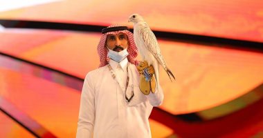 بيع صقر نادر الجمال بمبلغ قياسي في مزاد دولي بالسعودية.. صور 