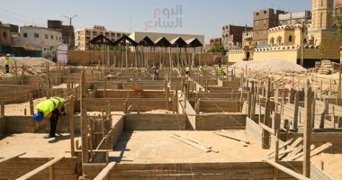 تعرف على الأعمال الإنشائية بمجمعات خدمات قرى مركز دشنا ضمن "حياة كريمة".. صور