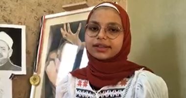 فتاة من الغربية تبدع في الرسم وتطلق مبادرة "لون ابتكر" بجميع المحافظات ..لايف