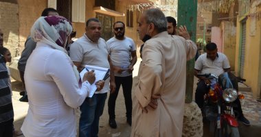 مياه الجيزة تنفذ قافلة مائية شاملة بقرية الأخصاص بمركز منشأة القناطر