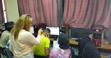 إقبال ملحوظ بمعامل التنسيق بآداب عين شمس لتسجيل الرغبات