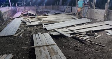 إزالة 3 حالات بناء مخالف وحملات تموينية مكبرة فى مراكز البحيرة.. صور