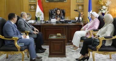 محافظ دمياط تستقبل الأمين العام للمجلس القومى للطفولة والأمومة