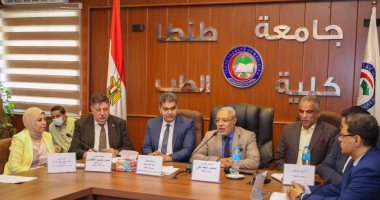 رئيس جامعة طنطا: دعم المبادرات الرئاسية فى الصحة ورقمنة المستشفيات أهم الأولويات