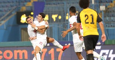 الشوط الأول.. الزمالك يقترب من لقب الدورى بهدف زيزو أمام الإنتاج "فيديو"
