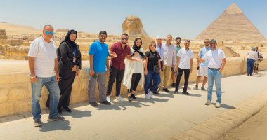 وفد إعلامى عربى يزور عددا من الأماكن السياحية والأثرية فى مصر.. صور