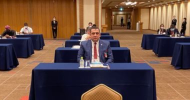 عمرو الحداد يحضر حفل افتتاح الدورة البارالمبية بطوكيو كممثل حكومى 
