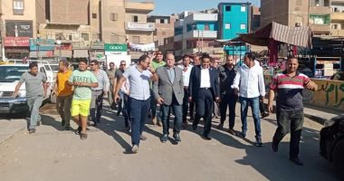 محافظة الجيزة تخطط لإنشاء سوق حضارية لاستيعاب الباعة بمحيط مزلقان العياط