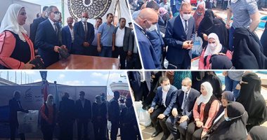 إطلاق المرحلة الثانية من مبادرة "بر أمان" بكفر الشيخ.. وزيرة التضامن: 3 مبادرات جديدة لتطوير قطاع الصيد.. والوزارة تتحمل 50% من تكلفة إحلال وتجديد 20 ألف مركب.. وتؤكد: تمويل ميسر وأراض لإنشاء مزارع سمكية
