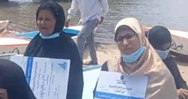 بعد تسليمهن بدل واقية.. شاهد فرحة الصائدات المستفيدات من مبادرة "بر أمان"