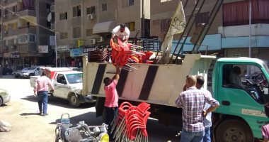 محافظة الجيزة تنفذ أكبر حملاتها لإزالة التعديات.. أشهرها فتح شوارع ميدان الجيزة وإمبابة بعد سيطرة الباعة الجائلين عليها ورفع 8500 إشغال فى 10 أيام.. ومنع سير التوك توك بالمحاور الرئيسية وتوسعة شوارع العمرانية