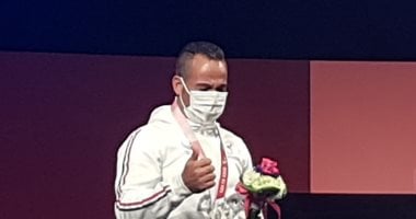 شاهد.. فرحة شريف عثمان بأول ميدالية مصرية فى الأثقال بـ الألعاب البارالمبية