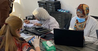 الدور المجتمعى مستمر.. أندية سيتى كلوب تنظم حملة تطعيم ضد لقاح كورونا بفرع العبور "صور" 