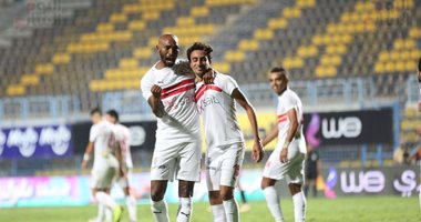 أيمن حفني يعود للتهديف مع الزمالك بعد غياب 930 يوما.. صور