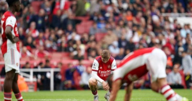 أرسنال يحقق رقماً سلبياً فى الدوري الإنجليزي بعد خماسية السيتي 