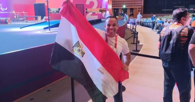 محمود صبري: ابنتي الصغيرة توقعت تتويجي بالميدالية.. وأهديها لمصر
