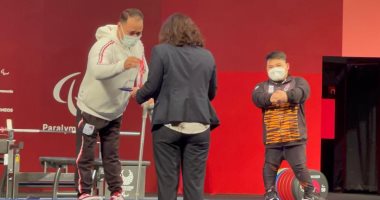 تتويج محمود صبرى بالميدالية الفضية في طوكيو 2020.. فيديو وصور