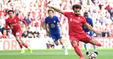 هدف محمد صلاح وطرد جيمس فى تعادل ليفربول وتشيلسي بشوط مثير.. فيديو