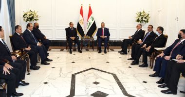 إشادة واسعة بزيارة الرئيس السيسى للعراق.. نواب وأحزاب: مشاركة مصر بمؤتمر بغداد تهدف لتقوية موقف العراق واستعادته لقوته الإقليمية.. وتؤكد حرص مصر على دعم التضامن العربي.. وخطوة للحفاظ على أمن واستقرار المنطقة  