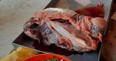 ضبط لحوم مذبوحة خارج السلخانة وإعدام مواد غذائية منتهية الصلاحية بالمنوفية