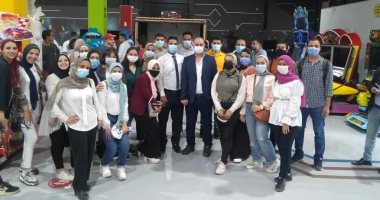 طلاب جامعة القاهرة يزورون المنطقة التجارية اللوجستية بطنطا.. صور