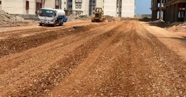 محافظ بورسعيد: استمرار أعمال وضع طبقة الأسفلت للشوارع الداخلية بمشروع 9000 ببورفؤاد