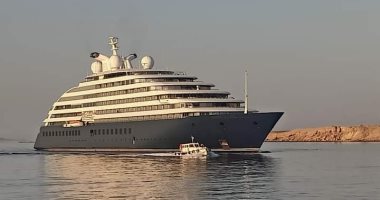 وصول السفينة السياحية Scenic eclipse ميناء شرم الشيخ البحرى.. صور 