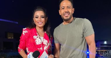 كواليس حفل هيفاء وهبى ومحمد حماقى فى برنامج "صباح الخير يا مصر".. صور